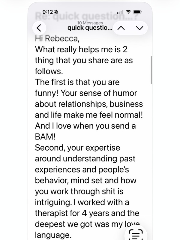Client testimonial 8
